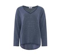 Zwillingsherz Sudadera 'Positive Mind' marino S-M marino