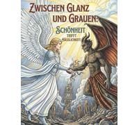 Zwischen Glanz und Grauen: Schönheit trifft Hässlichkeit: Ein philosophisches Malbuch für Erwachsene mit kunstvollen Schatten-Motiven