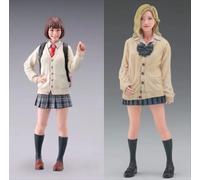 ZWJFDGQM 1/12 Sci-Fi Agent Female Soldier Resin Model Kit Kit de Resina de Soldado sin Pintar y sin Montar (2 Personas) //X8G6O3