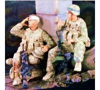 ZWJFDGQM 1/35 US Commando Soldier Resin Model Kit Kit de Resina de Soldado sin Pintar y sin Montar (2 Personas) // X9G4O1