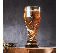 ZWMBYN Copas de cerveza de la Copa del Mundo para ver fútbol, 500 ml, taza de cerveza creativa de Hércules, vaso de vino de cristal para cerveza, cócteles, bebidas, suministros de bar de fiesta de