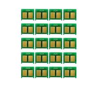 ZWNvsuumj Chip de tóner Compatible con CE410A CC530A CF380X CRG118 CRG318 CRG418 CRG718 para impresoras seleccionadas(5set Chips)