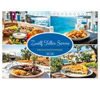 Zwölf Teller Sonne - Kulinarisch durchs Griechenjahr (Tischkalender 2026 DIN A5 quer), CALVENDO Monatskalender: Griechische Spezialitäten für alle, die Griechenland im Herzen tragen.