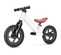 ZWOOS Bicicleta Niño 2 Años, Bicicleta Sin Pedales Ultraligera, Bici Sin Pedales con Manillar y Sillín Ajustables, Bicicleta Equilibrio para Niños de 2 a 5 Años hasta 25 kg, Regalos, Rosa (Blanco)
