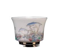 ZWOSYNGFV 1 taza de té de kung-fu de jade Yangzhi, de porcelana blanca de alta gama for el hogar, for uso personal en la oficina, utensilios for beber.(B 125ml)