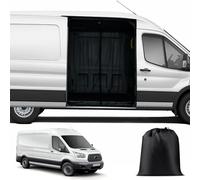 ZWPARTS Mosquitera Magnética Personalizada para 2014-2024 Ford Transit MK6 MK7 MK8 MK9 250/350/350HD High Roof 148WB and 178WB para Puerta Corrediza, Mosquitera para Furgoneta para Puerta Corrediza