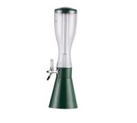 ZWQXZX Dispensador de Bebidas Jugo Dispensador De Bebidas De Torre De Cerveza De 3 L con Luces LED Brillantes De Colores Recipiente(Grün)