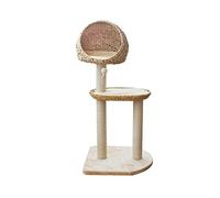 ZWQXZX Torre para Gatos Descansar Jugar Condominio para Gatos Torres para Árboles para Sisal Poste para Rascar Plataforma De Salto para Estructura para(B)