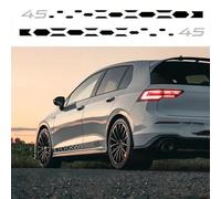 ZWRKB Pegatina del faldón Lateral de la Puerta del Coche, para VW Golf 8 MK8 GTI R, Tiras de película de Vinilo Accesorios de la Etiqueta engomada