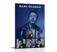 ZWSYHJ Gary Oldman- Lienzo estético retro para pared, varios estilos de impresión para decoración de pared de dormitorio, estilo marco, 20 x 30 cm