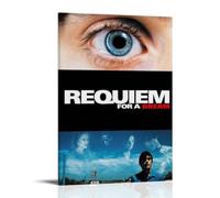 ZWSYHJ Requiem for A DreamRetro - Lienzo estético para pared, varios estilos de impresión, decoración de pared para dormitorio, estilo marco, 50 x 75 cm