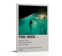 ZWSYHJ The Backseat Lovers Pool HouseRetro - Lienzo estético para pared, varios estilos de impresión para dormitorio, decoración de pared, estilo 20 x 30 cm
