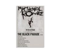 ZWSYHJ The Black Parade-My Chemical Romance - Lienzo estético retro para pared, varios estilos de impresión, decoración de pared para dormitorio, estilo sin marco, 40 x 60 cm