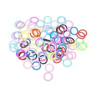 ZWTPGKRD 100 bandas de entrenamiento de palomas de colores mixtos para una fácil identificación y manejo de palomas accesorios de gestión de palomas