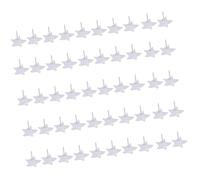 ZWTPGKRD 100 chinchetas de cabeza de estrella para tablones de anuncios, pizarras de corcho para tablones de anuncios, fotos, notas, notas, tachuelas de estrella para póster