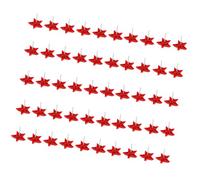 ZWTPGKRD 100 chinchetas de cabeza de estrella para tablones de anuncios, pizarras de corcho para tablones de anuncios, fotos, notas, notas, tachuelas de estrella para póster