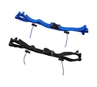 ZWTPGKRD 2 bandas ajustables para correr, 6 anillos elásticos, cinturón de carrera, soporte para babero de carreras, accesorios de cintura para atletas