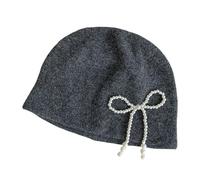 ZWTPGKRD Bows Simple Street Hat Trendy Portable Decor Adultos Niños Adecuado para Mujeres y Niñas Sombrero Encantador, gris, Talla única