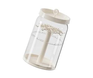 ZWTPGKRD Clear View - Vitrina giratoria para coleccionistas para muñecas, joyas, almacenamiento de polipropileno con diseño antideslizante, figura de acción giratoria, talla única, como se describe