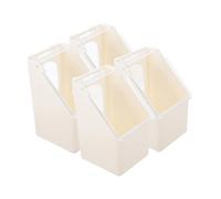 ZWTPGKRD Comedero colgante para palomas que ahorra espacio, para palomas, loros y pájaros, jaulas fáciles de limpiar, recargables, universales, uso universal para mascotas