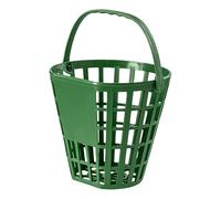 ZWTPGKRD Contenedor de pelotas de golf con asa, accesorio de práctica de golf para canchas, suministros de patio trasero, cubo de transporte estable