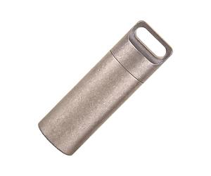 ZWTPGKRD Contenedor en miniatura de materiales de acero inoxidable con cerradura seguro adecuado para áreas silvestres y deportes acuáticos, camping, funda impermeable