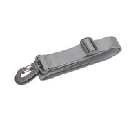 ZWTPGKRD Correa de hombro plegable para equipaje, ergonómica, ajustable, de nailon para desplazamientos o al aire libre, hombro plegable de nailon, gris, One Size