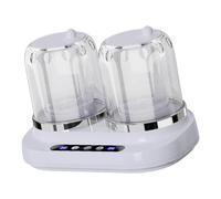 ZWTPGKRD Cubeta doble para lavandería, 2 L, gran capacidad, control independiente para ropa interior, calcetines, lavado de bajo ruido, electrodomésticos, lavadora portátil