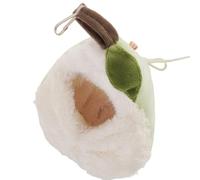 ZWTPGKRD Hamaca de invierno suave y cálida para jaula de animales pequeños, accesorios para colgar, escondites para casa, hámster, casa cálida
