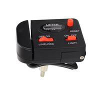 ZWTPGKRD Herramienta de contador de línea de pesca fuerte, acción mecánica manual, 60 g, luz extrema, plan compacto para viajes, pesca, contador ABS permanente