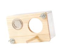 ZWTPGKRD Jaula de loros para refugio de cría, caja nido para pájaros, para uso doméstico comercial, vista segura y segura, caja de cría de loros, grande