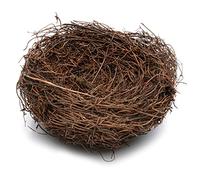 ZWTPGKRD Jaula de ratán tejida a mano, accesorios para jaula de pájaros, acogedor, refugio para mascotas de 3.9 pulgadas y 5.9 pulgadas