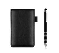 ZWTPGKRD Juego de cuadernos portátiles de negocios con bolígrafo para escribir suavemente sobre la marcha, bloc de notas, cuaderno de regalo