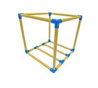 ZWTPGKRD Juego de gimnasio de PVC de montaje rápido con divertidas muñecas para ejercicio en interiores y exteriores, muñecas permanentes fuertes