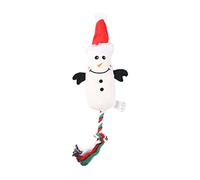 ZWTPGKRD Juguete interactivo para masticar para perros, chirriante para dentición, cuerda de tirar de la guerra, cuerda de limpieza de dientes, masticar pequeños y grandes, dentición de larga duración