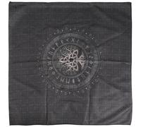 ZWTPGKRD Mantel de tarots para adivinaciones, diseño de oráculos, tapete de juego de mesa, forma cuadrada, péndulo, adivinaciones, tarots, cartas