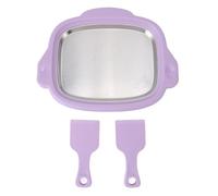 ZWTPGKRD Máquina de yogur para congelar yogurt de acero inoxidable para hacer rollos de helado, juego enrollado