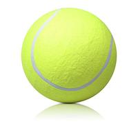 ZWTPGKRD Pelota de juguete interativa para perros de 9.5 pulgadas para pelotas de tenis gigantes para mascotas, cachorros, perros, interiores y exteriores, pelotas de tenis para caminantes