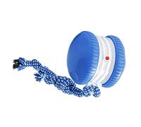 ZWTPGKRD Pelota de juguete para perros ChewProof con sonido de pájaro integrado para estimular el juego, cuerda de desgarro, bola automática para un compromiso seguro en interiores, juguete para