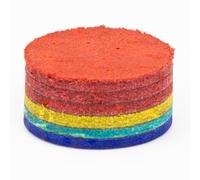 ZWTPGKRD Punta de billar de 6 capas de piel de cerdo fácil de instalar con arco iris de billar para dominio de juegos, dureza multimedia, punta de billar