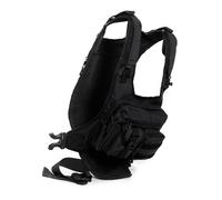 ZWTPGKRD Riñonera deportiva equipada con múltiples compartimentos para correr, senderismo, montañismo, ejercicio, gimnasio, entrenamiento, paquete deportivo cruzado