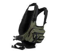 ZWTPGKRD Riñonera deportiva equipada con múltiples compartimentos para correr, senderismo, montañismo, ejercicio, gimnasio, entrenamiento, paquete deportivo cruzado