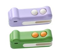 ZWTPGKRD Sellador y abridor de bolsas de alimentos con puerto de carga USB, reutilizable, a prueba de fugas, herramienta de cocina para el hogar, diseño portátil, sellador y cortador de bolsas