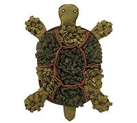ZWTPGKRD Snuffle - Juguete de tortuga de peluche para perros, dispensador de golosinas, resistente a los masticables, suave para perros, fomenta las habilidades de búsqueda de alimentos, perros de
