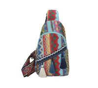 ZWTPGKRD Styles Slings - Mochila cruzada para el pecho, para gimnasio, ciclismo, viajes, senderismo, mochila para mujeres y niñas, regalo para mujeres, Blue