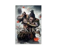ZWWHUG Sekiro Shadows Die TwiceAesthetic Lienzo decorativo para pared, decoración de dormitorio, arte de pared, sala de estar, pósteres, dormitorio, pintura sin marco, estilo 20 x 30 pulgadas (50 x 75