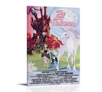 ZWWHUG The Last UnicornAesthetic - Lienzo decorativo para pared, decoración de dormitorio, decoración de pared, póster para sala de estar, dormitorio, marco de pintura estilo 40 x 60 cm