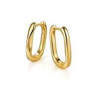 ZWWOGE 2 Pcs Pendientes Mujer, Pendientes Aro Gruesos, Pendientes Geométricos,Regalos de Joyería,pendientes hipoalergenicos mujer