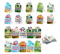 ZWWOGE 20 marcapáginas para niños, regalos de cumpleaños infantiles, marcador de animales con refranes sobre la lectura, pequeños regalos para niños estudiantes, ideas para rellenar bolsas