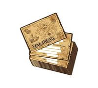 ZWWOGE 20 Tarjetas de Invitación de Cumpleaños para Niños con Diseño de Mapa del Tesoro Pirata Invitaciones Perfectas para Fiestas de Búsqueda del Tesoro Tesoros Piratas y Carnaval calendario